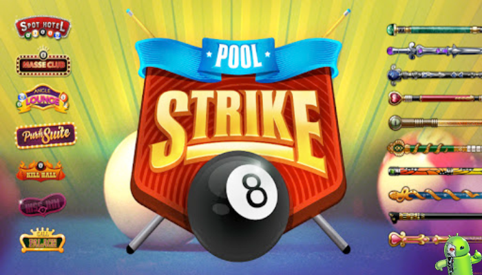 Pool Strike jogo sinuca online 8 ball pool gratis