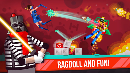 Ragdoll Rage Heroes Arena 