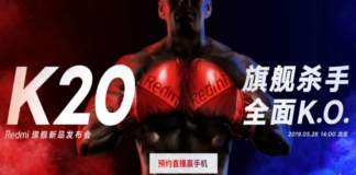 Redmi K20 chegando em 28 de maio com câmera de 48 MP Redmi K20 chegando em 28 de maio com câmera de 48 MP