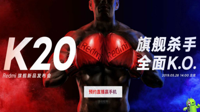 Redmi K20 chegando em 28 de maio com câmera de 48 MP