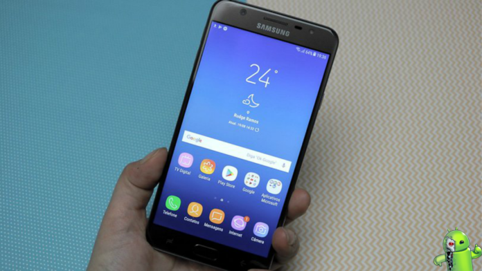 Samsung Galaxy J7 Prime 2 recebendo atualização do Android Pie