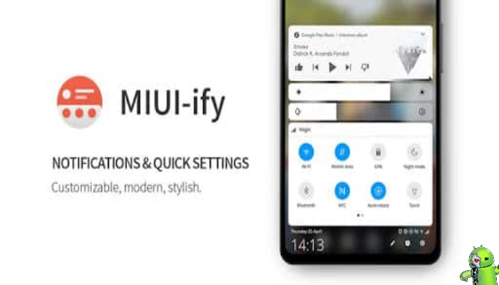 MIUI-ify - Notificações e configurações rápidas