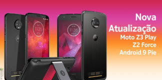 Moto Z3 Play e Z2 Force Começam a Receber Android Pie Moto Z3 Play e Z2 Force Começam a Receber Android Pie capa principal eu sou android google