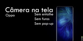 Oppo Apresenta Primeira Câmera Selfie Embaixo da Tela num Smartphone Oppo Apresenta Primeira Câmera Selfie Embaixo da Tela num Smartphone capa