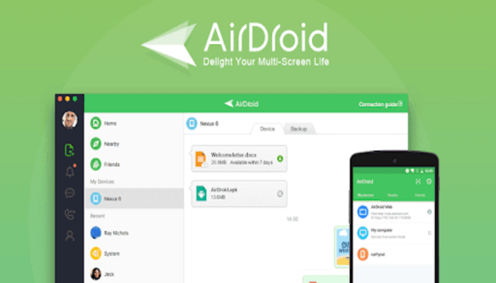AirDroid - Android on Computer