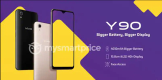 Vivo Y90 tem imagens e especificações vazadas Vivo Y90 tem imagens e especificações vazadas