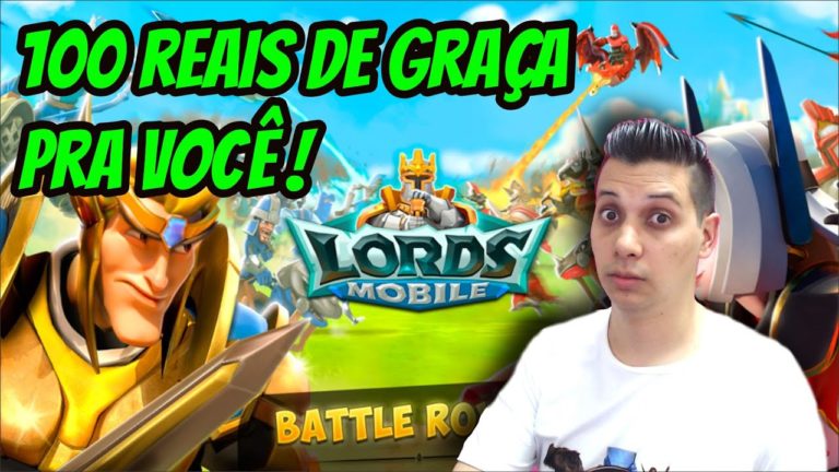 Ganhe CUPOM 100 REAIS no jogo LORDS MOBILE
