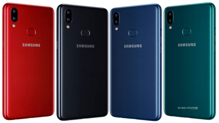 Galaxy A10s é anunciado com bateria de 4.000 mAh e leitor de impressões digitais