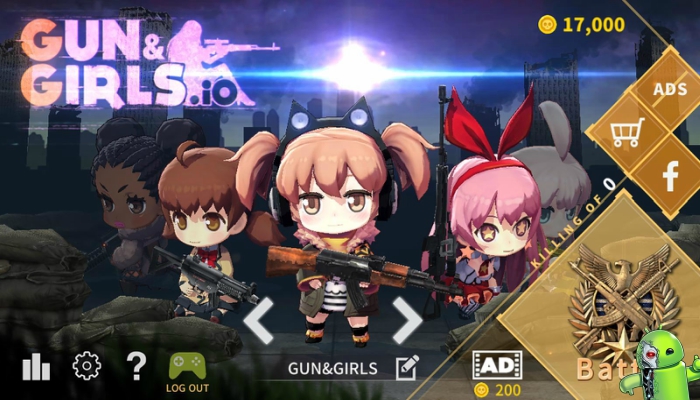 Gun&Girls.io: Battle Royale