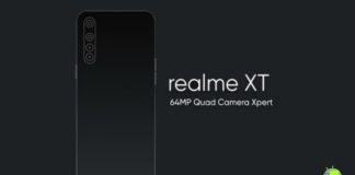 Realme XT com quatro câmeras de 64MP chegando em setembro Realme XT com quatro câmeras de 64MP chegando em setembro