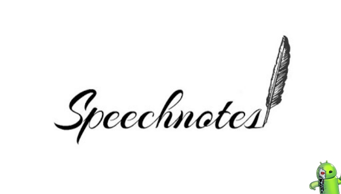 Speechnotes - Fala para Voz