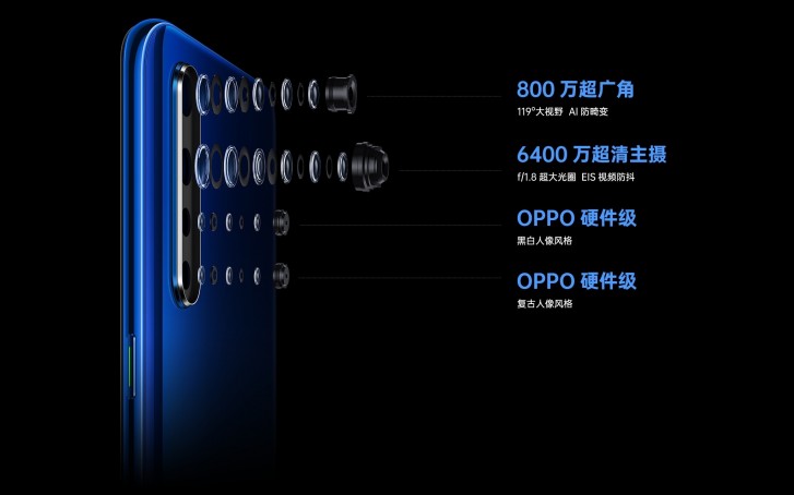 Oppo K5 foi lançado com uma camera enorme de 64MP