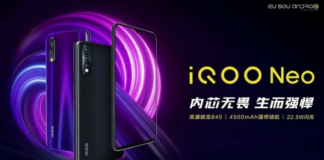 Vivo iQOO Neo 855 será anunciado em 24 de outubro Vivo iQOO Neo 855 será anunciado em 24 de outubro