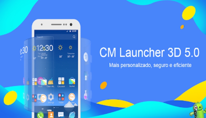 CM Launcher 3D - Personalizado, seguro