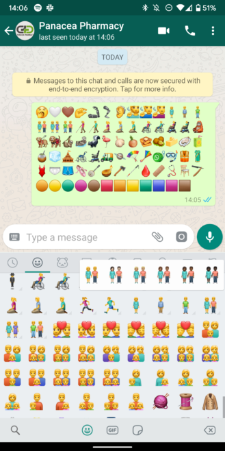 WhatsApp beta ganha novos emojis