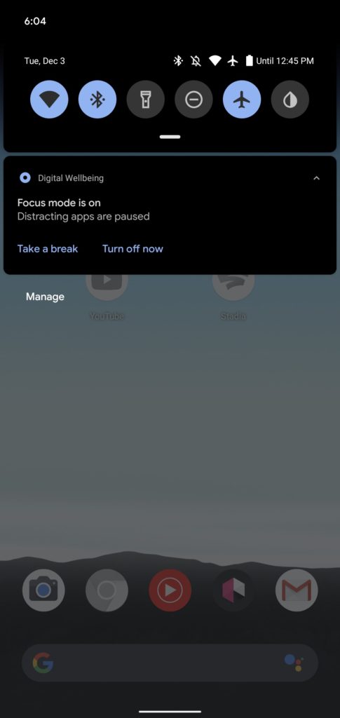 Modo Focus ganha novos recursos no Android 9 e 10