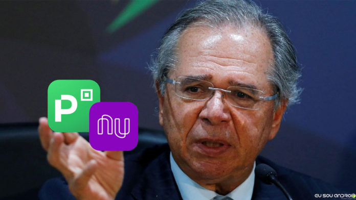 Paulo Guedes Quer Cobrar Impostos Sobre Transações Bancárias via Celular capa