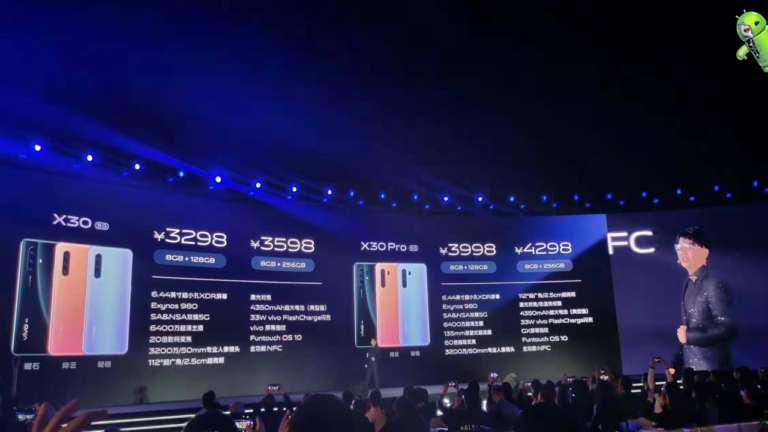 Vivo X30 e X30 Pro São Lançados Oficialmente com 5G