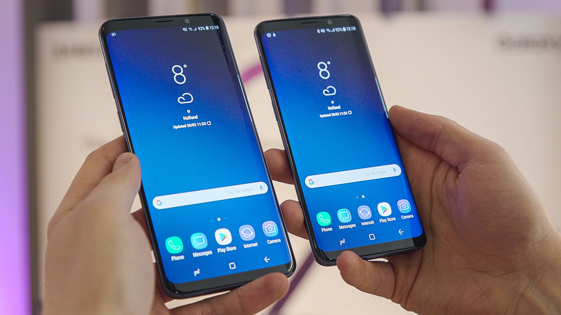 Android 10 Beta Samsung S9 Plus