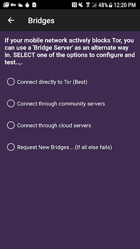 Orbot Proxy com Tor