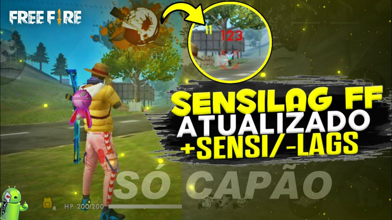 COMO AUMENTAR A SENSIBILIDADE DO FREE FIRE COM FUNÇÕES, APPS