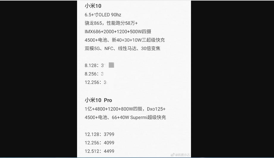Xiaomi Mi 10 será o primeiro a vir em 2020