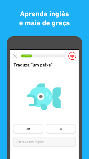 Duolingo: Inglês e Espanhol