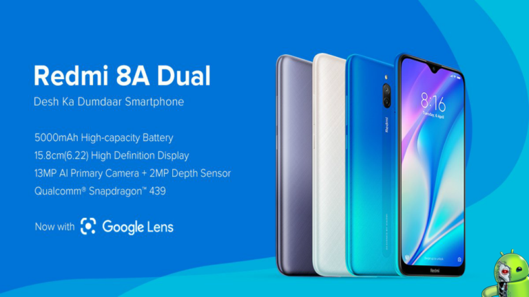 Redmi 8A Dual Chega com Snapdragon 439 e bateria de 5.000 mAh