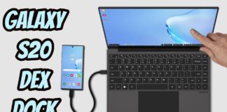 Galaxy S20 transformado em Notebook Poderoso com DexDock Galaxy S20 transformado em Notebook Poderoso com DexDock