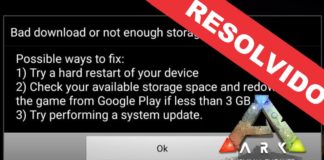 Como Resolver Bad download or not enough storage ARK MOBILE DEFINITIVAMENTE