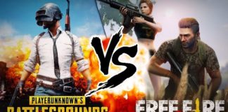 Você sabe a diferença entre Free Fire e PUBG?