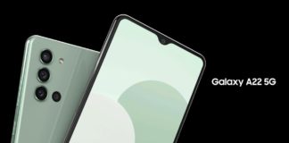 Galaxy A22 5G é lançado oficialmente Galaxy A22 5G é lançado oficialmente