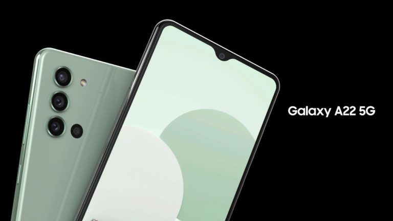 Galaxy A22 5G é lançado oficialmente