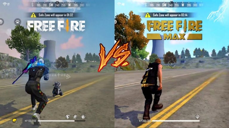 Free Fire Max é melhor que o Free Fire normal?