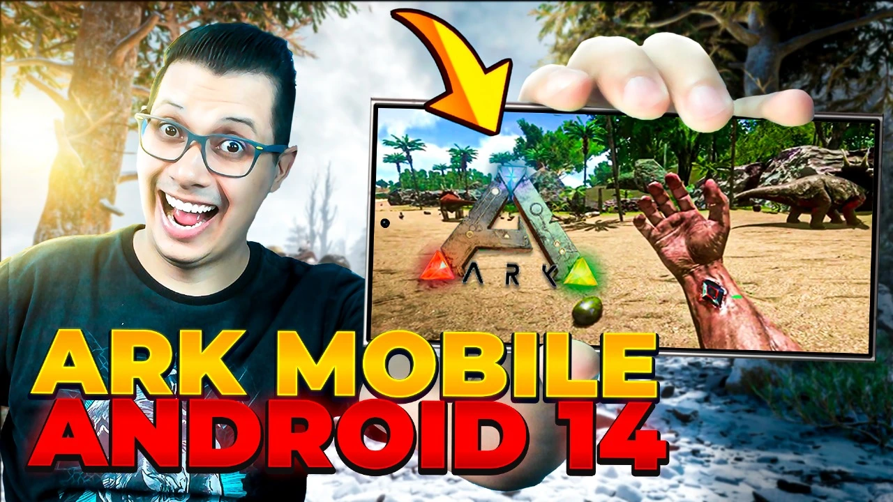 COMO CORRIGIR TELA PRETA ARK MOBILE Android 13 e 14 DEFINITIVAMENTE