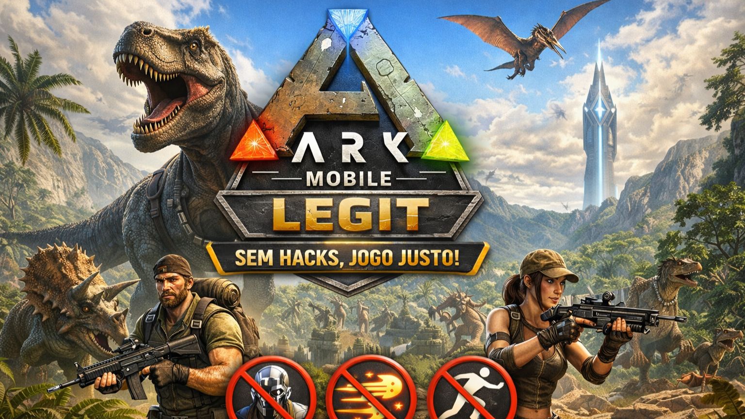 Como baixar ARK MOBILE LEGIT para Android e iOS