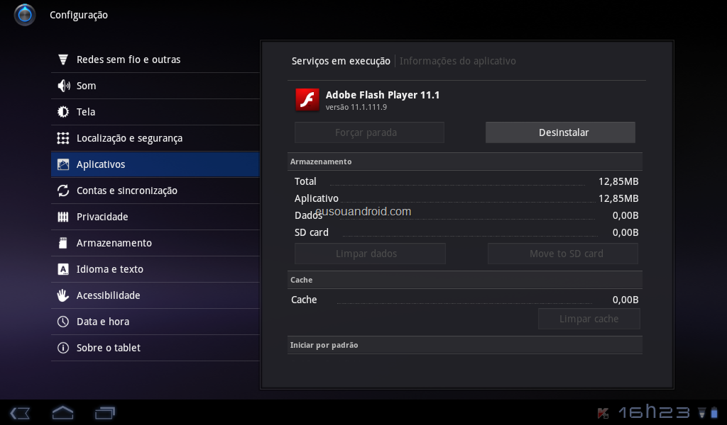 Adobe Flash  on phone configurations