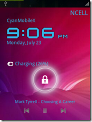 CyanmobileX-Lockscreen