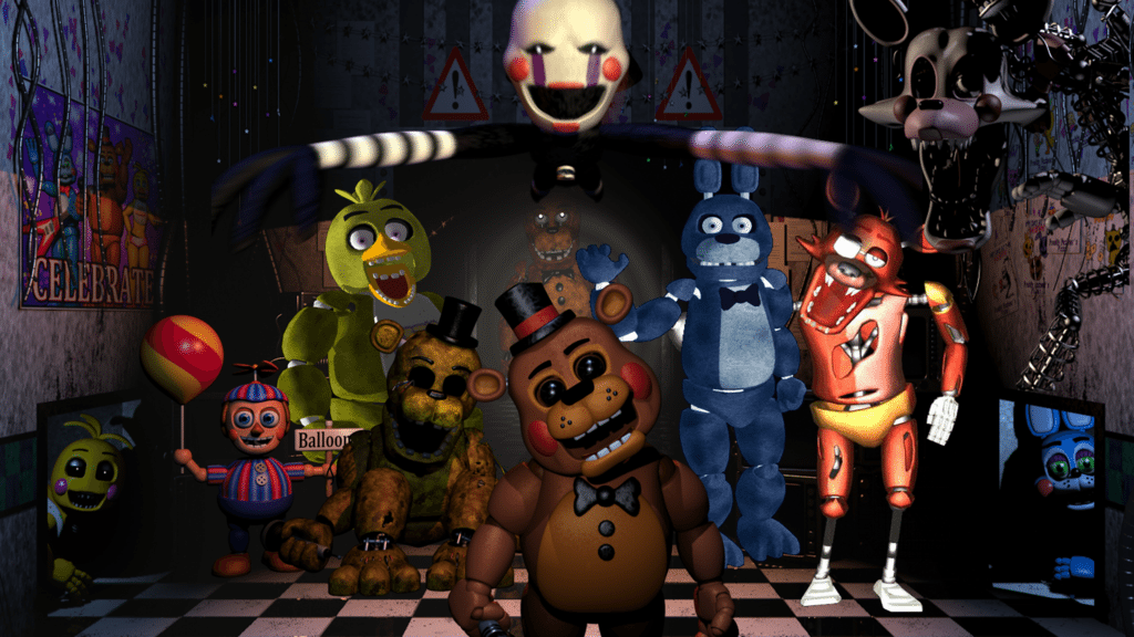 five_nights_at_freddy_s___the_animatronic_s_by_multishadowyoshi-d86c8cu
