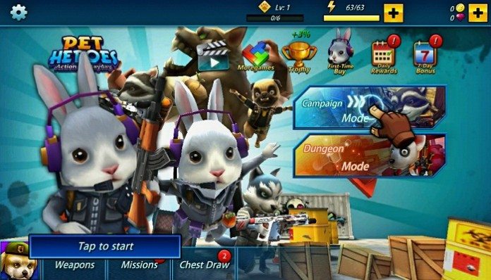 hack-game-action-of-mayday-pet-heroes-cho-android