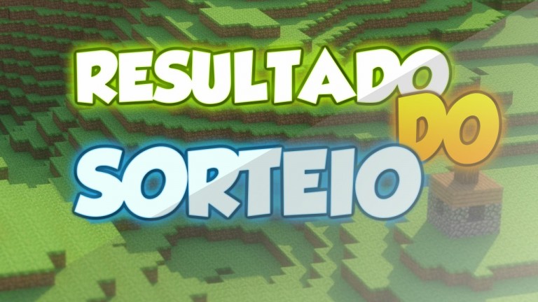 Resultado Sorteio 3 Contas Minecraft