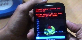 Tutorial – Como fazer Hard Reset no Moto E 2ª Geração